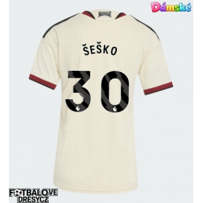 Manchester United Benjamin Sesko #30 Dámské Alternativní Dres 2026-27 Krátký Rukáv Manchester United Benjamin Sesko #30 Dámské Alternativní Dres 2026-27 Krátký Rukáv